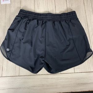 Lululemon Black Hotty Hot Shorts